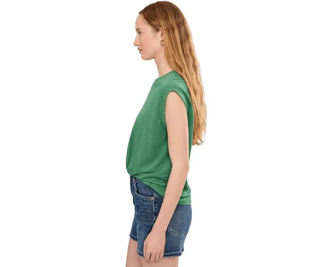 Sanctuary футболка Knotted Muscle Tee с узлом хлопковая