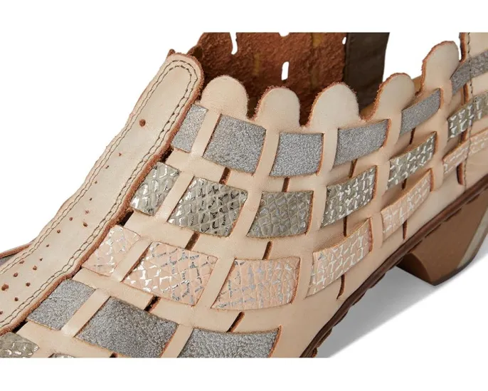 Босоножки 46778 Sina 78 с плетением и эластичной задней частью Rieker