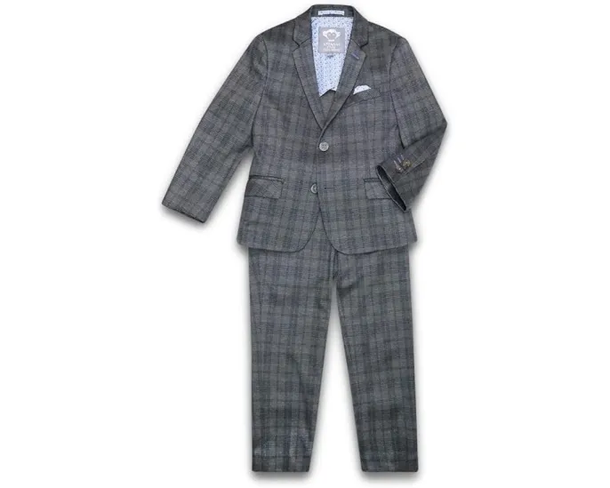 Детский костюм Appaman Kids из клетки с эластичной тканью и регулируемой талией