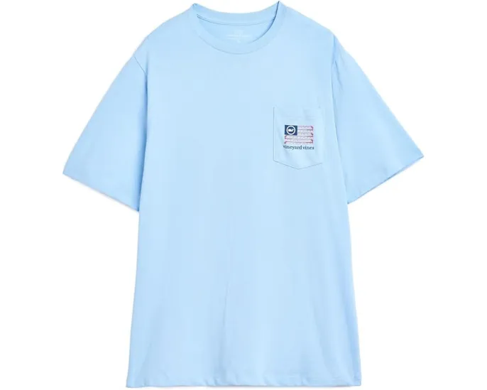 Футболка с коротким рукавом и карманом Golf Flag от Vineyard Vines