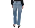 Джинсы Madewell Jules Slim Boy In Atlin Wash с прямым кроем и высокой посадкой