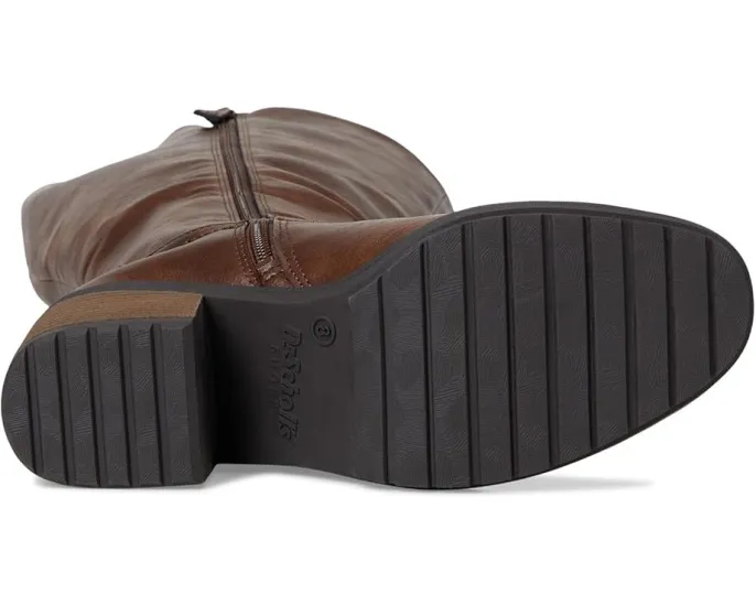 Высокие сапоги Dr. Scholl's Prairie Zip на молнии с ремешком и устойчивым каблуком