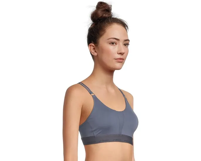 Спортивный бра Brooks Plunge 3.0 с влагоотводящей тканью и сетчатыми вставками