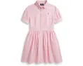 Платье-рубашка из хлопкового оксфорда для детей постарше Polo Ralph Lauren Kids