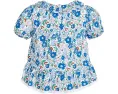 Блузка Janie and Jack с рюшами по подолу и цветочным узором