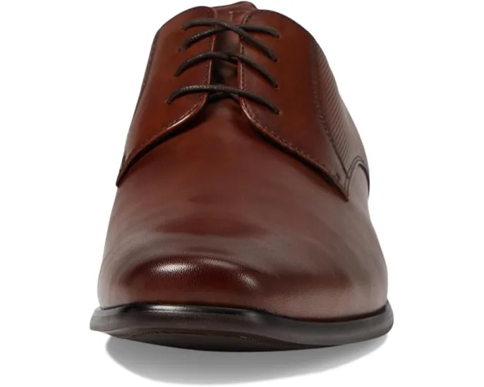 Туфли Florsheim Постино Plain Toe Oxford с квадратным носком из гладкой и перфорированной кожи
