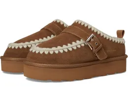 Слипоны Close с подкладкой из искусственного меха и замшевым верхом