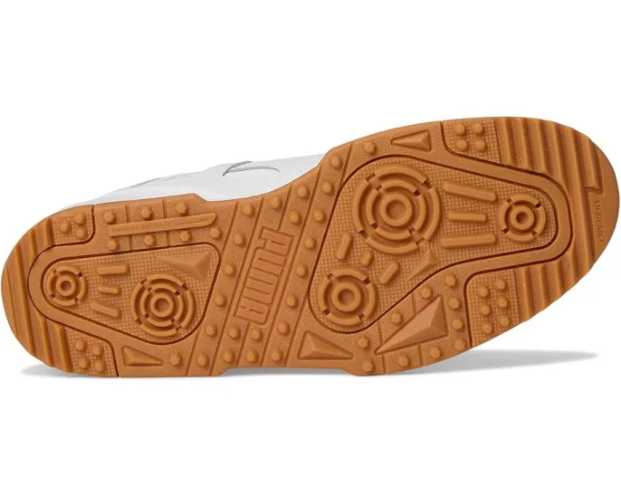 Кроссовки для гольфа Puma Slipstream-G с кожаным верхом и фирменным брендингом