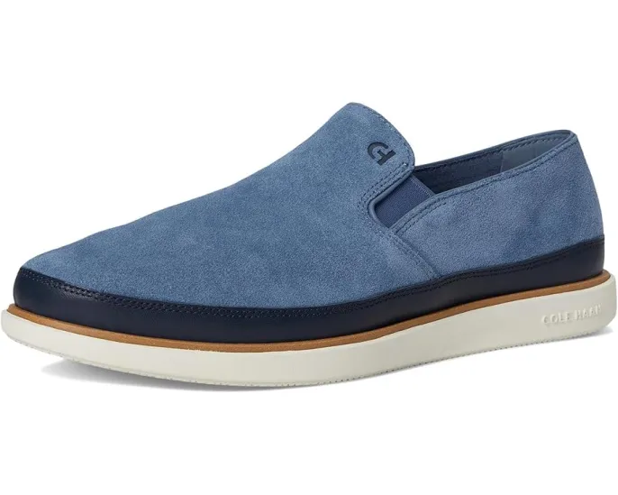 Кроссовки Cole Haan Grandpro Strawspoint Twin Gore слип-он из кожи