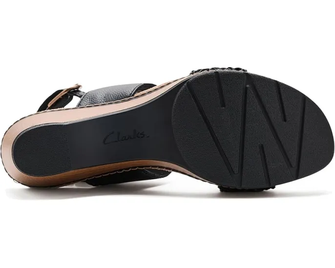 Сандалии Clarks Seannah Step с ремешком на щиколотке и застежкой на липучке