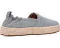 Детские балетки TOMS Valencia с платформой из джута