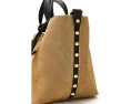 Сумка тоут Rebecca Minkoff Riley SM из соломки на цепочке