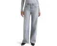 Джинсы AG Jeans Adria с низкой посадкой и широкими штанинами в светлой стирке