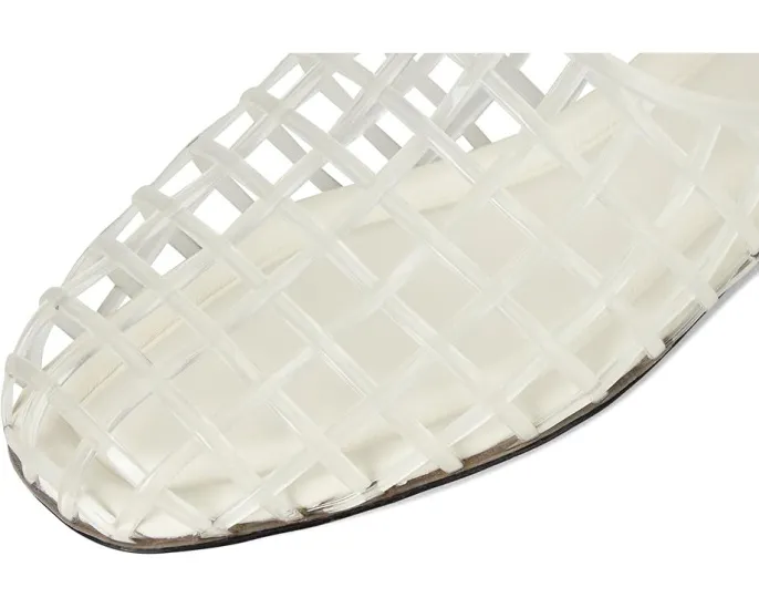 Сандалии-мюли Vince Barcelona из прозрачного материала на плоской подошве