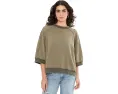 Свободный пуловер Everything из уютного флиса с рельефными манжетами Free People