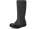 Зимние сапоги Bogs Whiteout Plaid с флисовой подкладкой и подошвой GlacialGrip