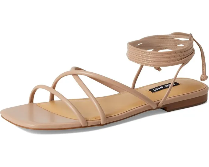 Балетки Nine West Mikila с ремешками и квадратным носком