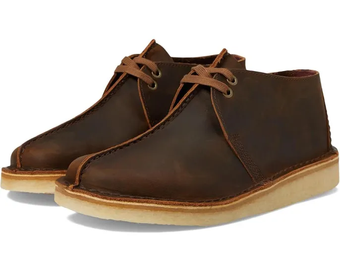 Clarks Desert Trek классические замшевые ботинки с подошвой из натурального крепа