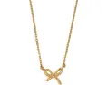 Мини-подвеска Girlie Pearlie Mini Bow Pendant от Kate Spade New York с бантиком