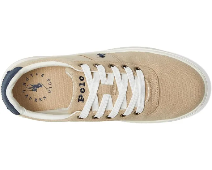 Кроссовки Polo Ralph Lauren Kids Frazier Casual Canvas для детей с верхом из хлопка