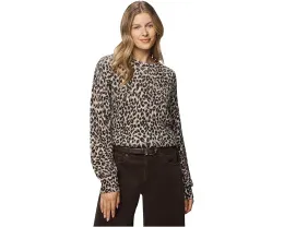 Splendid Свитер Delaney Leopard с расслабленным силуэтом и леопардовым принтом