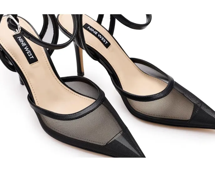 Туфли-лодочки Gullia на шпильке с сетчатым верхом и ремешком Nine West