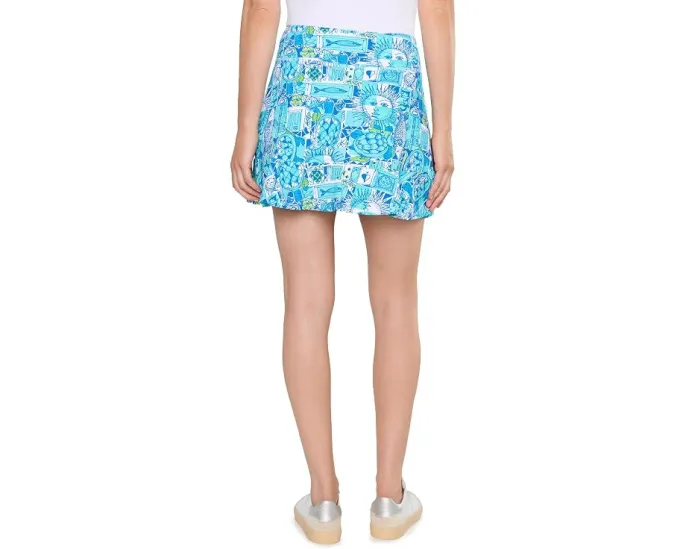 Шорты-юбка Lilly Pulitzer Zadora High-Rise Skort с цветочным принтом