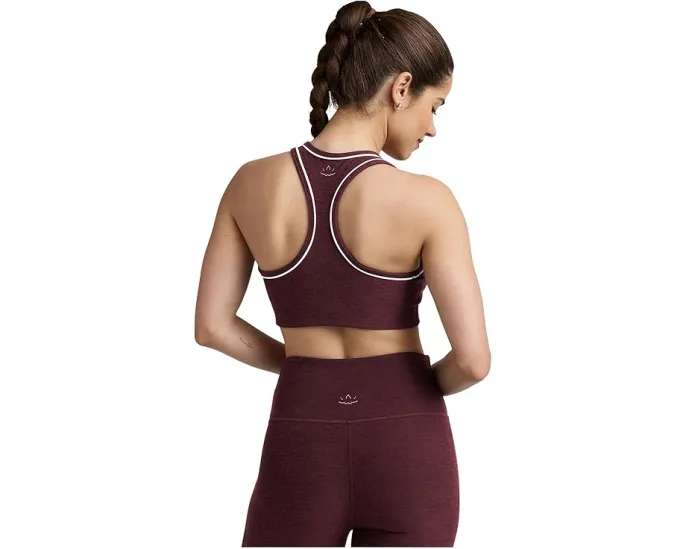 Бюстгальтер Beyond Yoga Spacedye Ready с контрастной окантовкой для средних нагрузок