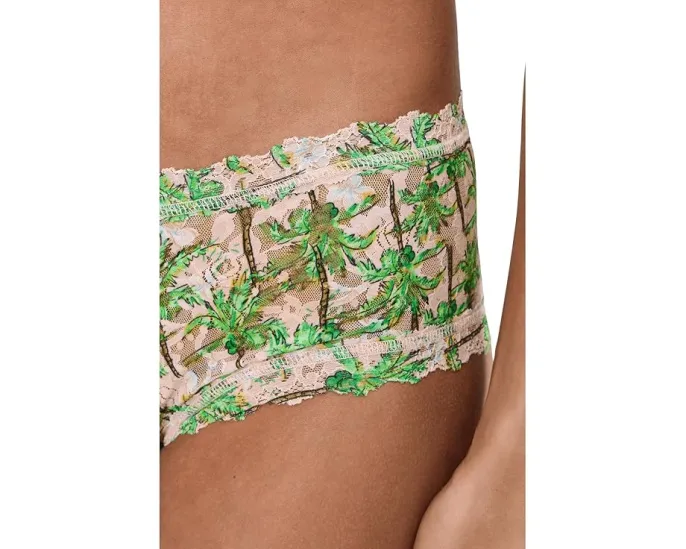 Шорты-бойфренды Hanky Panky Printed Signature Lace® с кружевом