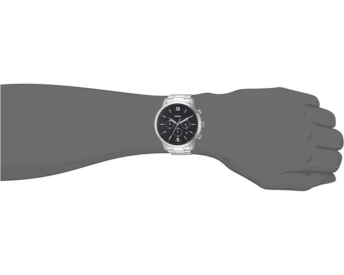 Часы Fossil Neutra хронограф серебристые