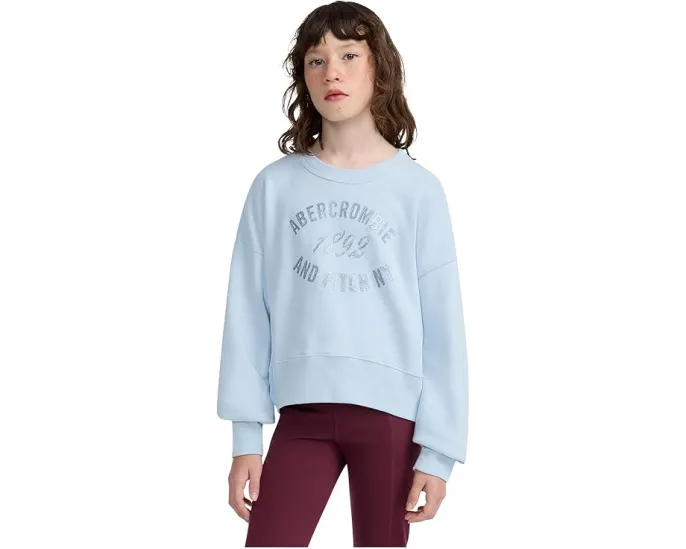 Свитшот Rose Bouquet Crew с принтом от abercrombie kids