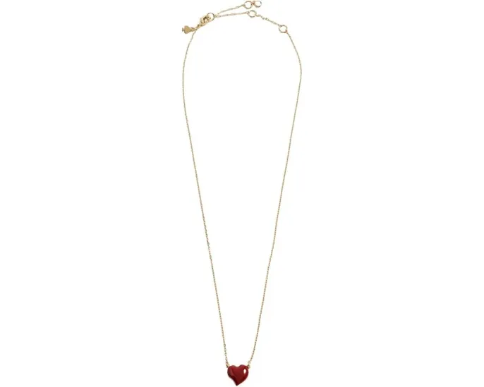 Кулон Amour от Kate Spade New York в форме сердца на цепочке