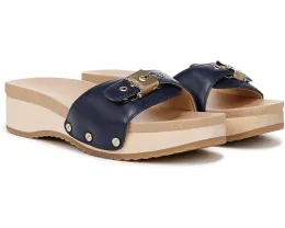 Сандалии Dr. Scholl's Original Too Slide на деревянной платформе
