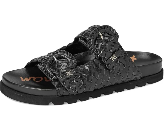Сандалии-шлепанцы Sam Edelman Tiffanie с крупной пряжкой и мягкой подошвой