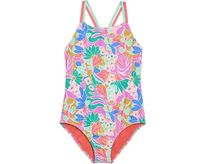 Цельнокроеный купальник Speedo Kids на тонких бретелях для детей