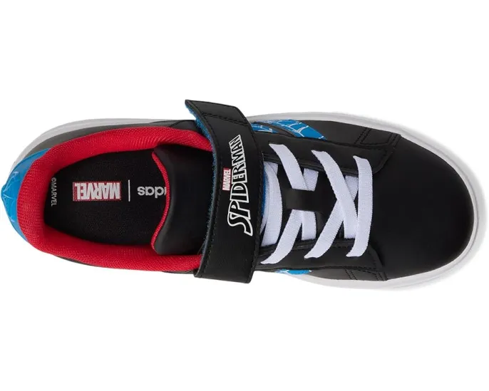 Детские кроссовки adidas Marvel Spider-Man Grand Court с эластичными шнурками