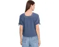 Блуза Manzana Peasant Shirt из органического хлопка с кружевной отделкой Toad&Co