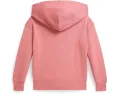 Толстовка Polo Ralph Lauren Kids с капюшоном и молнией из махровой ткани с вышитой лошадкой