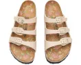 Сандалии Birkenstock Florida с цветочным принтом на стельке