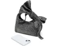 Мини-сумка Marc Jacobs The Bow Denim Mini Sack с бантом из денима