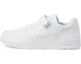 Кроссовки Lacoste T-Clip Velcro на липучке с кожаным верхом