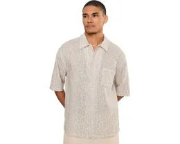 Рубашка с коротким рукавом Cruz Leo Short Sleeve Shirt AllSaints
