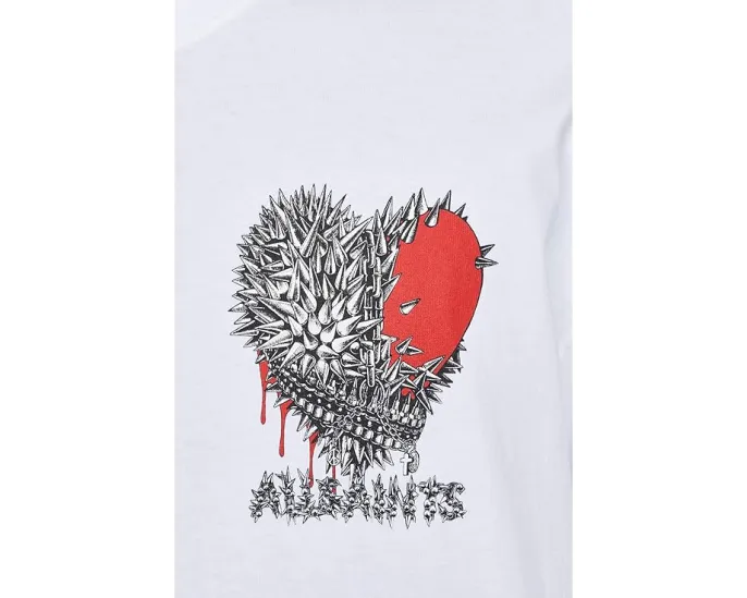 Футболка Chaste с принтом и прямым краем AllSaints