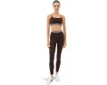Леггинсы Splits59 Bailey High Waist Active Rib 7/8 с рельефной резинкой и полосатым поясом