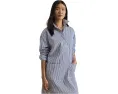 Платье-рубашка Lauren Ralph Lauren из хлопка в полоску с поясом