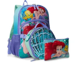 BIOWORLD Kids Рюкзак Disney Princess с ланчбоксом и косметичкой