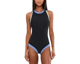 Цельный купальник Beach Riot Steph с глубоким вырезом и перекрестной спинкой