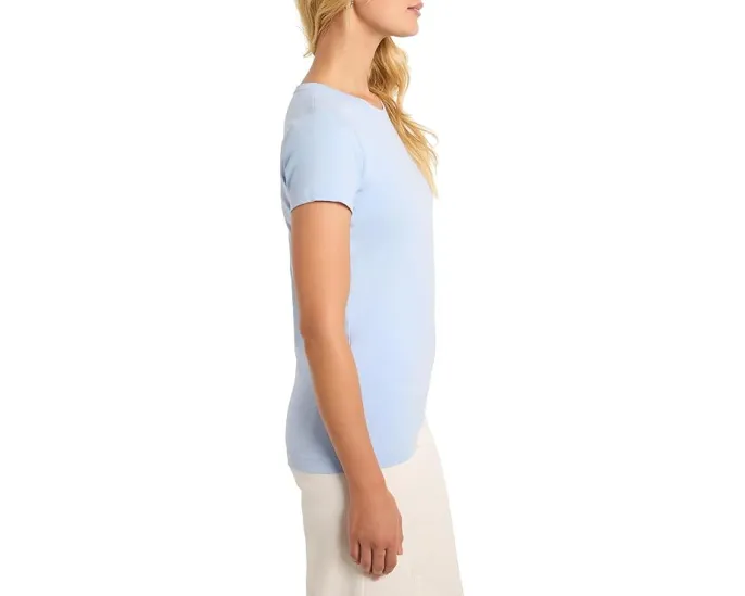 NIC+ZOE Футболка Perfect Knit Crew Neck с круглым вырезом