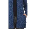 Кардиган L.L.Bean Cotton Ragg Sweaters Open Cardigan длинного кроя с ребристыми манжетами