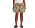 Шорты Marcy с клеткой Burberry Kids для детей с широкими штанинами